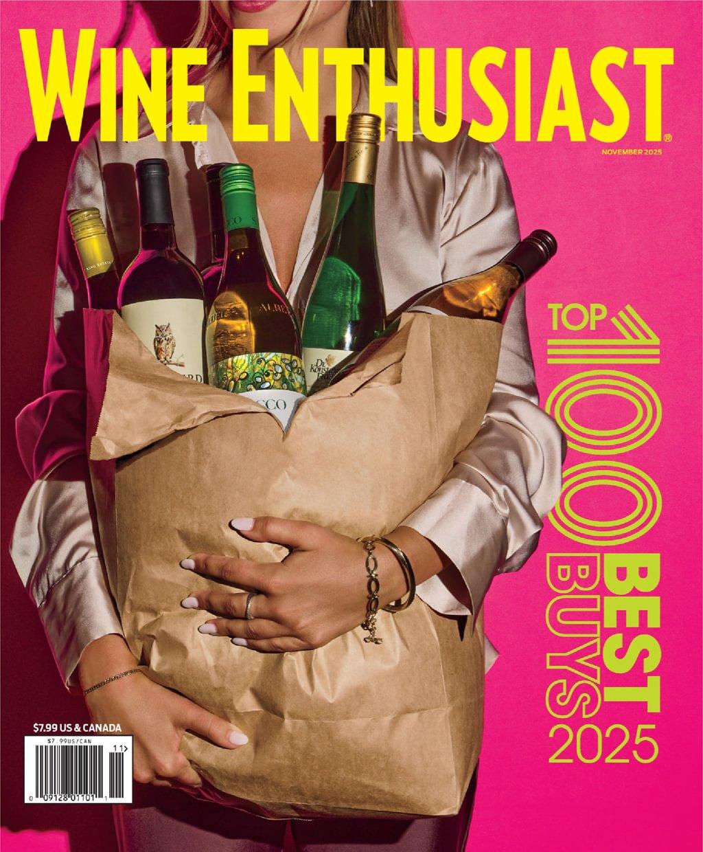 Wine Enthusiast Magazine Subscription                    November 1st, 2025 Issue