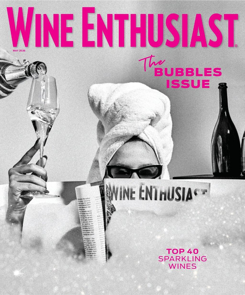 Wine Enthusiast Magazine May 1st, 2026 Issue Cover