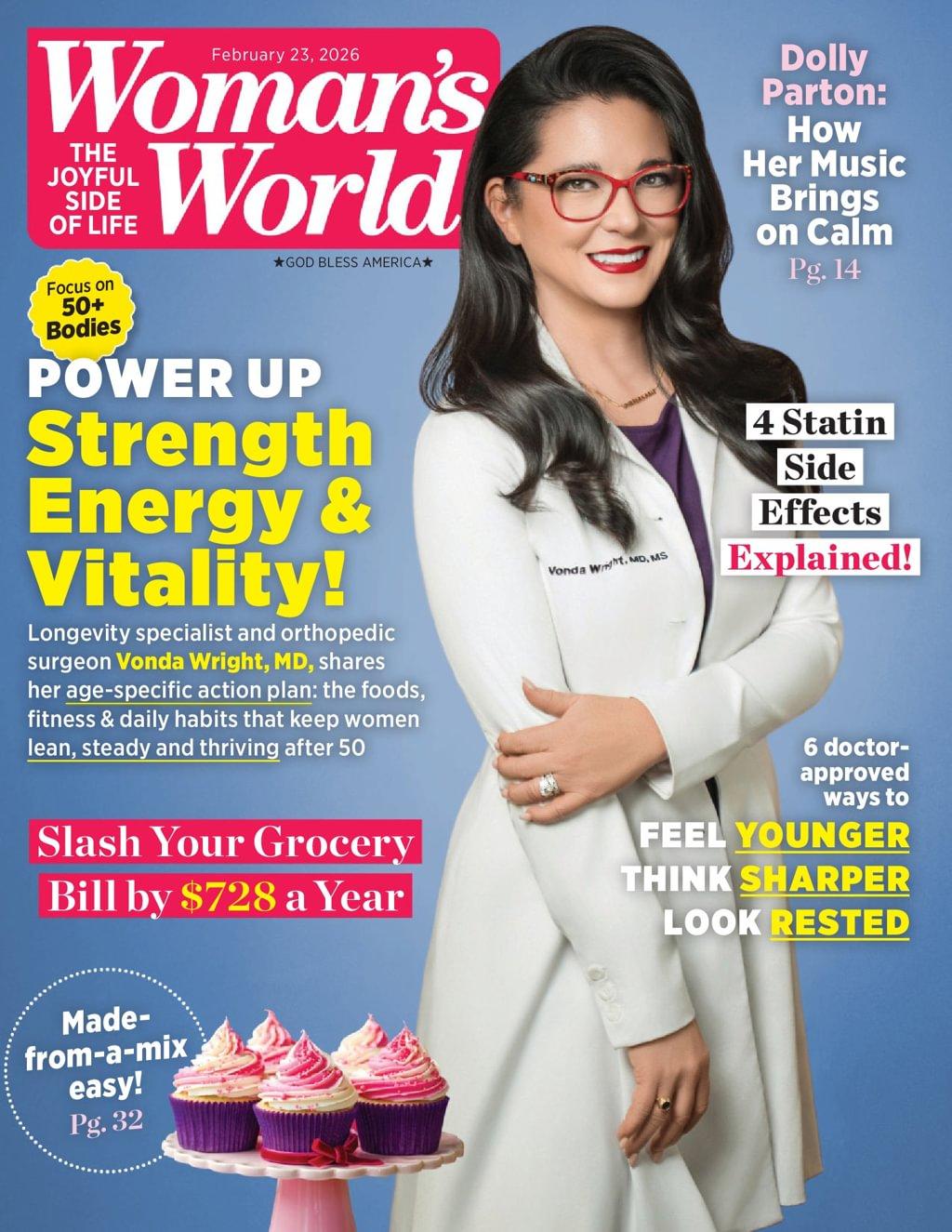 Woman's World Magazine February 13th, 2026 Issue Cover