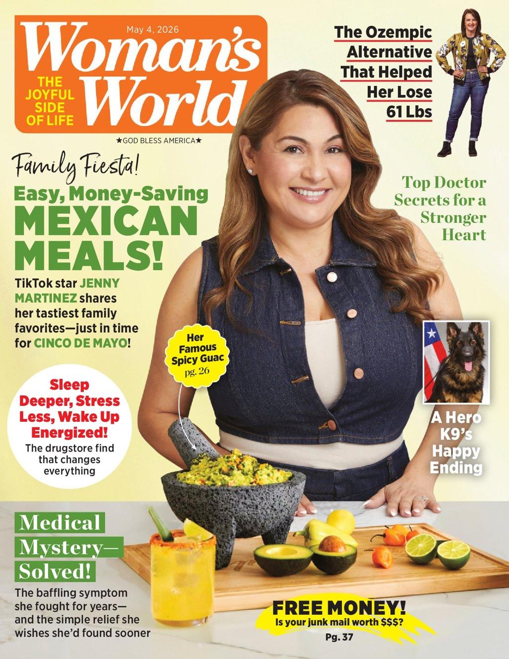 Woman's World Magazine Subscription                    May 4th, 2026 Issue