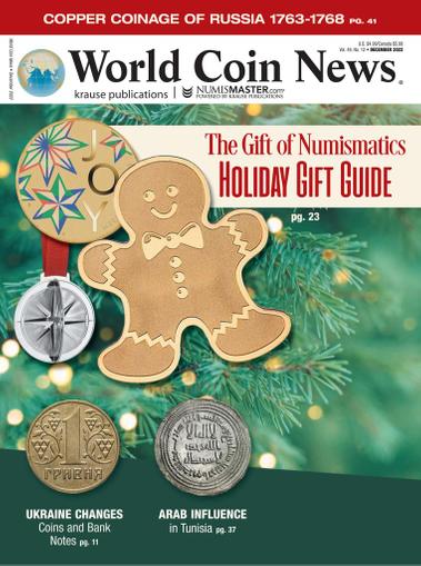 World Coin News Magazine December 1st, 2022 Issue Cover