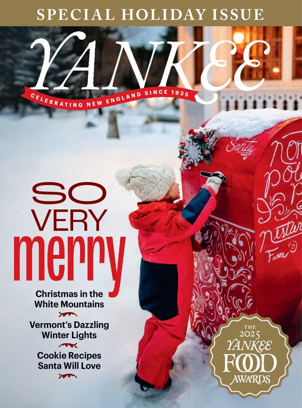 Yankee Magazine Subscription                    November 1st, 2025 Issue