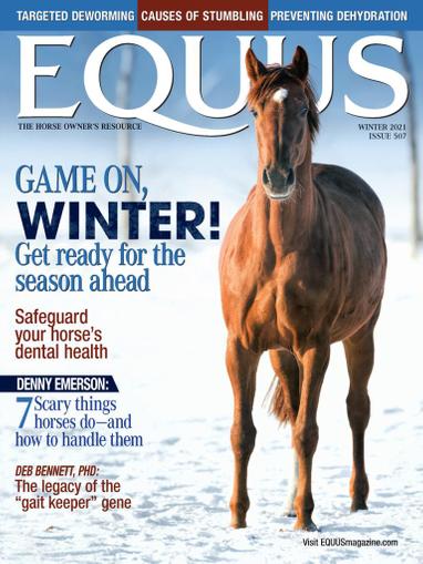 Equus Magazine October 29th, 2021 Issue Cover