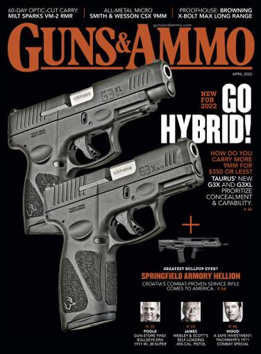 Guns & Ammo Magazine April 1st, 2022 Issue Cover