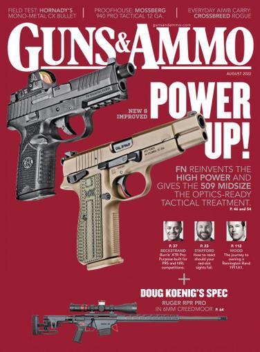 Guns & Ammo Magazine August 1st, 2022 Issue Cover