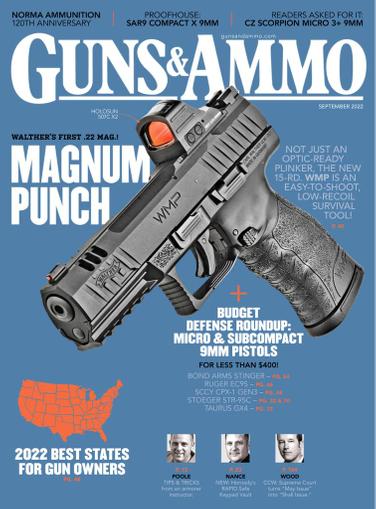 Guns & Ammo Magazine September 1st, 2022 Issue Cover