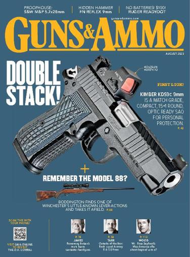 Guns & Ammo Magazine August 1st, 2023 Issue Cover