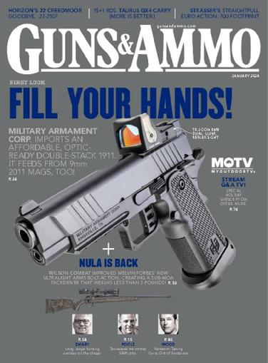 Guns & Ammo Magazine January 1st, 2024 Issue Cover