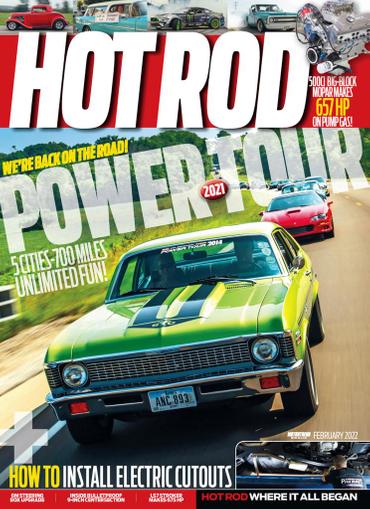 Hot Rod Magazine February 1st, 2022 Issue Cover
