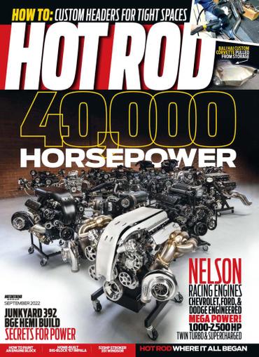 Hot Rod Magazine September 1st, 2022 Issue Cover