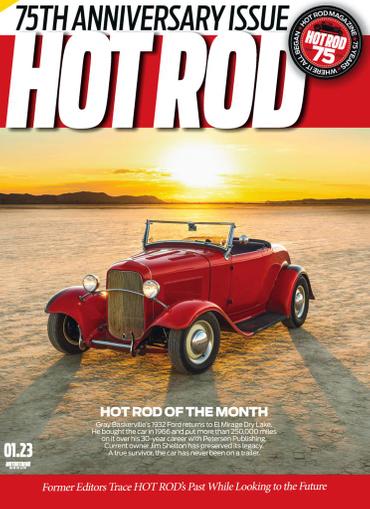 Hot Rod Magazine January 1st, 2023 Issue Cover