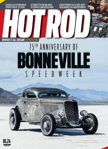 Hot Rod Magazine January 1st, 2024 Issue Cover