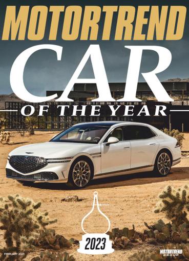 Motor Trend Magazine February 1st, 2023 Issue Cover