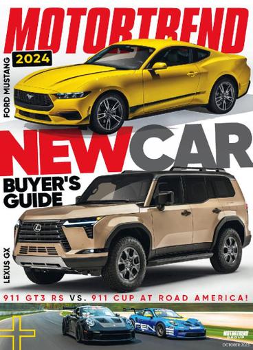 Motor Trend Magazine October 1st, 2023 Issue Cover