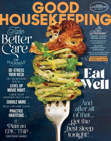 Good Housekeeping Magazine January 1st, 2024 Issue Cover