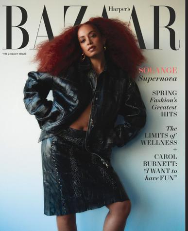 Harper's Bazaar Magazine March 1st, 2024 Issue Cover