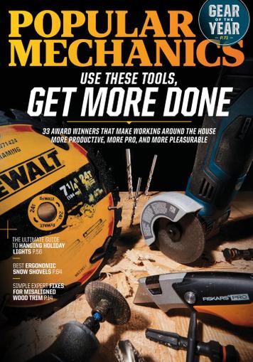 Popular Mechanics Magazine November 1st, 2022 Issue Cover