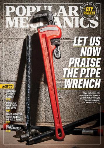 Popular Mechanics Magazine January 1st, 2024 Issue Cover