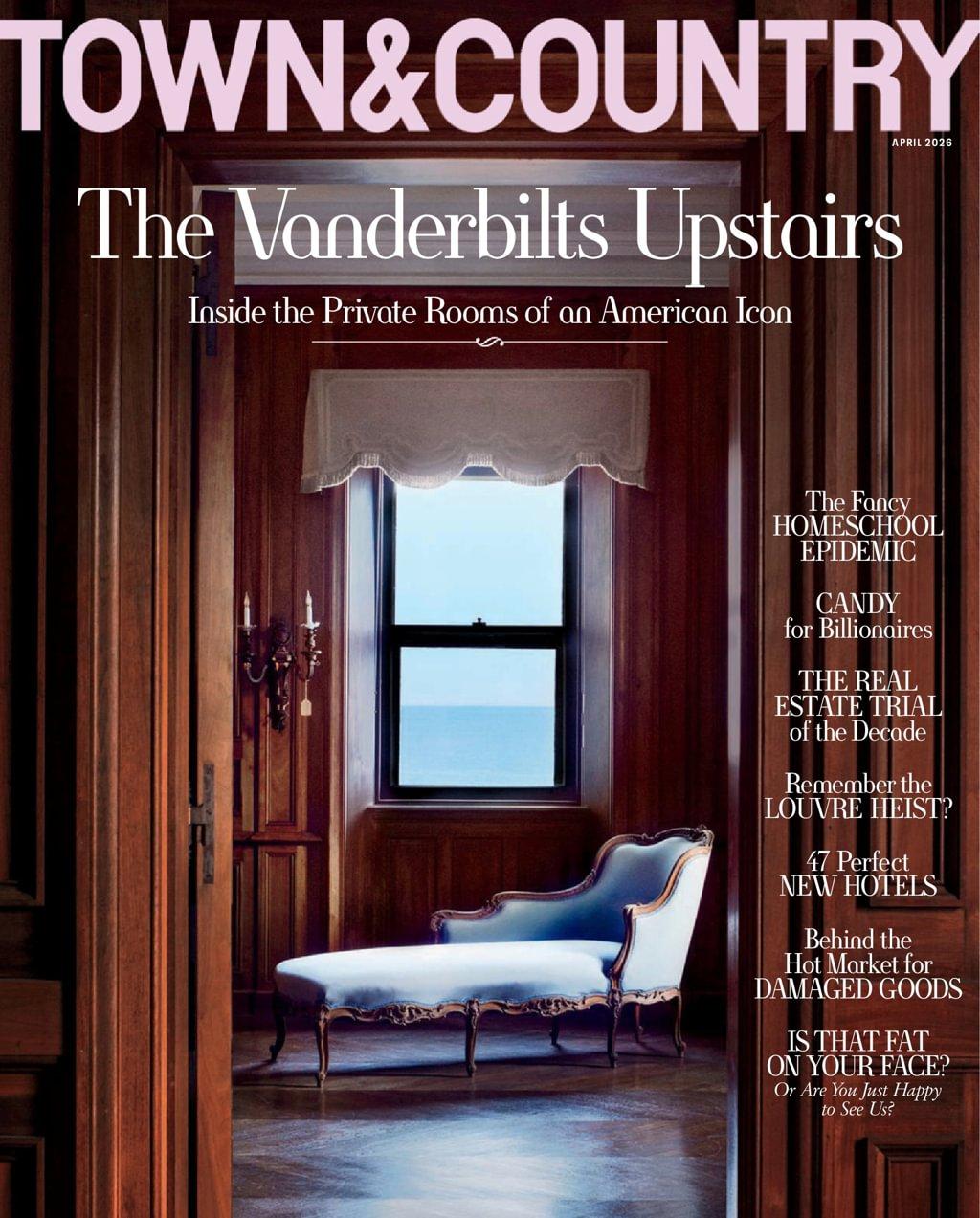 Town & Country Magazine Subscription                    April 1st, 2026 Issue