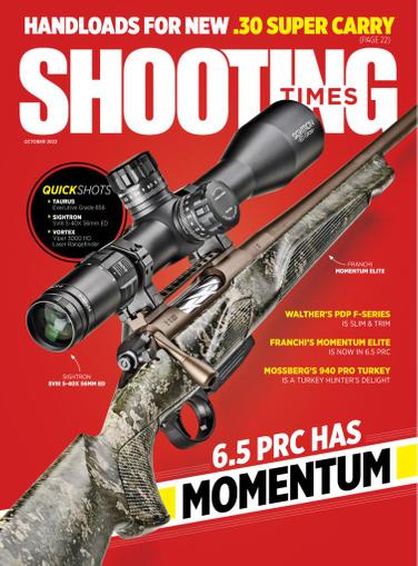 Shooting Times Magazine October 1st, 2022 Issue Cover
