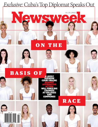 Newsweek Magazine November 25th, 2022 Issue Cover
