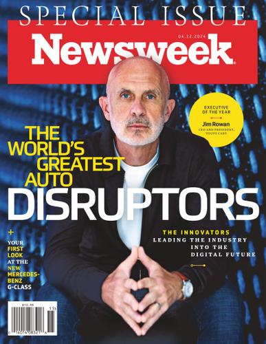 Newsweek Magazine April 12th, 2024 Issue Cover