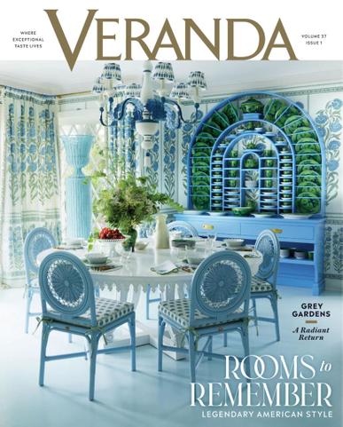 Veranda Magazine January 1st, 2023 Issue Cover