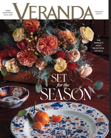 Veranda Magazine November 1st, 2023 Issue Cover