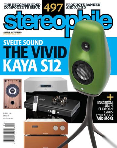 Stereophile Magazine April 1st, 2022 Issue Cover