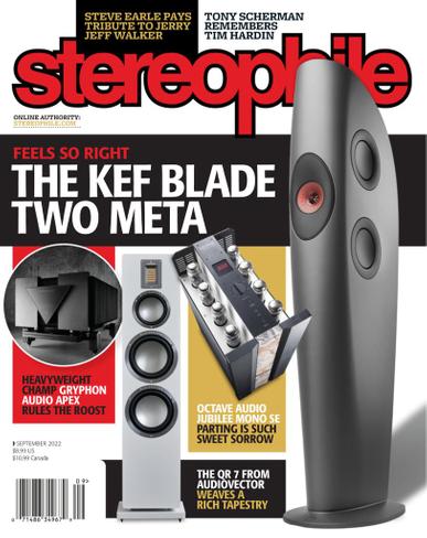 Stereophile Magazine September 1st, 2022 Issue Cover