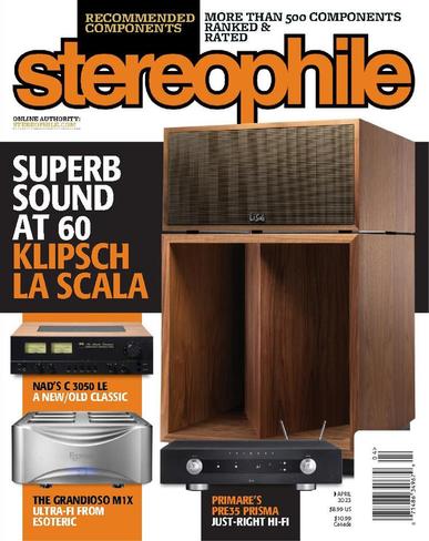Stereophile Magazine April 1st, 2023 Issue Cover