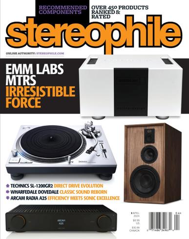 Stereophile Magazine April 1st, 2024 Issue Cover