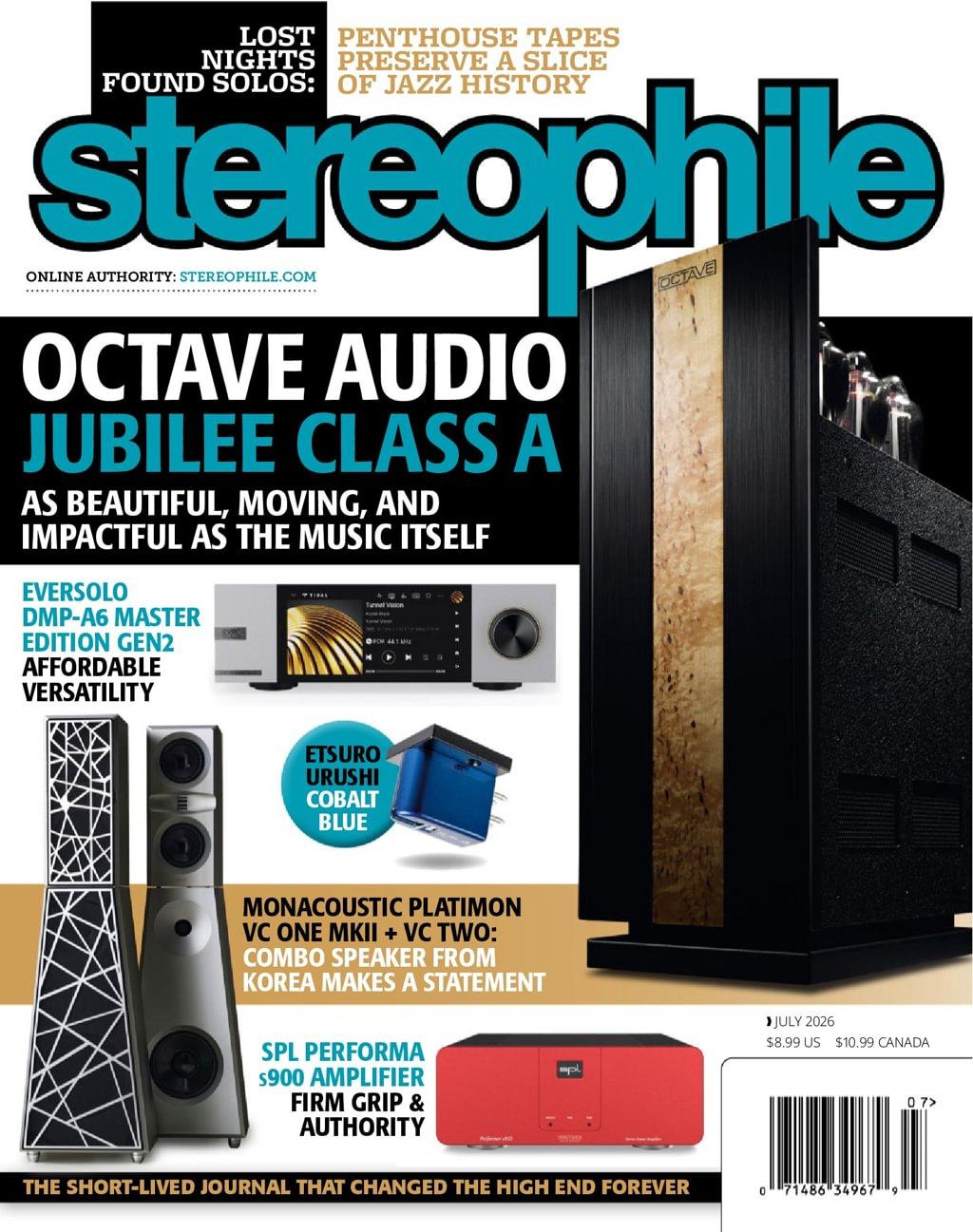 Stereophile Magazine Subscription                    July 1st, 2026 Issue