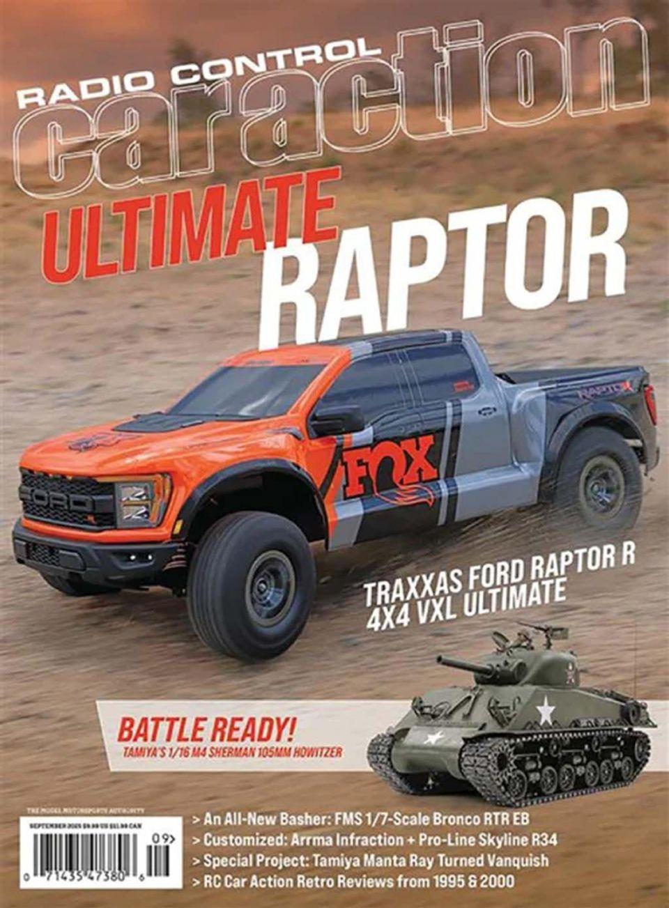 Radio Control Car Action Magazine Cover