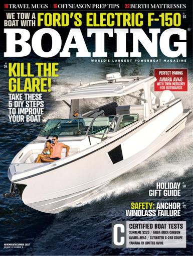 Boating Magazine November 1st, 2022 Issue Cover
