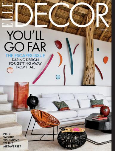 Elle Decor Magazine November 23rd, 2022 Issue Cover