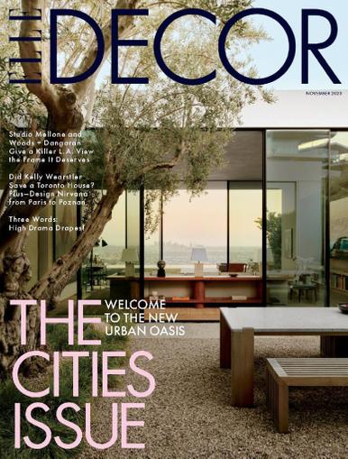 Elle Decor Magazine November 1st, 2023 Issue Cover
