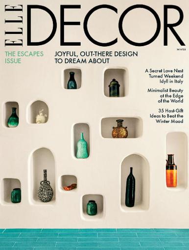 Elle Decor Magazine November 22nd, 2023 Issue Cover