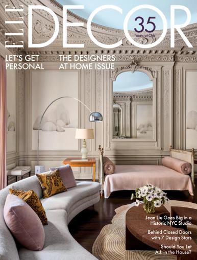 Elle Decor Magazine April 1st, 2024 Issue Cover