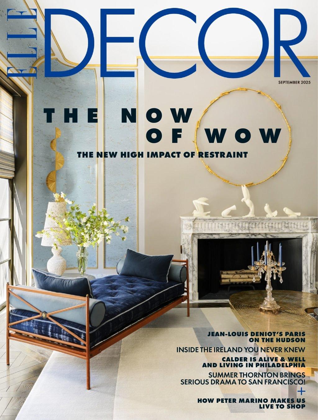 Elle Decor Magazine Subscription                    September 1st, 2025 Issue