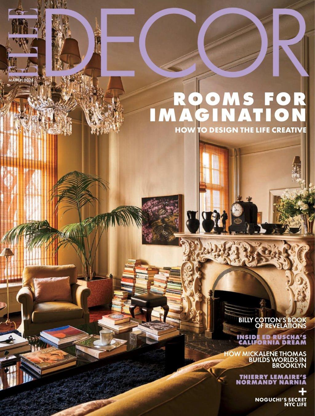 Elle Decor Magazine February 12th, 2026 Issue Cover