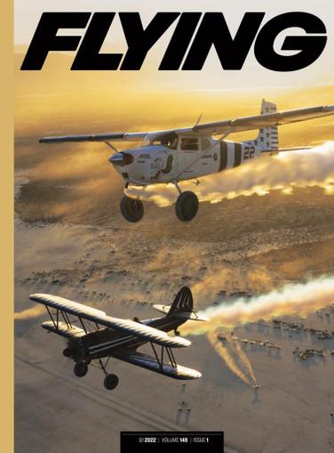 Flying Magazine January 20th, 2022 Issue Cover