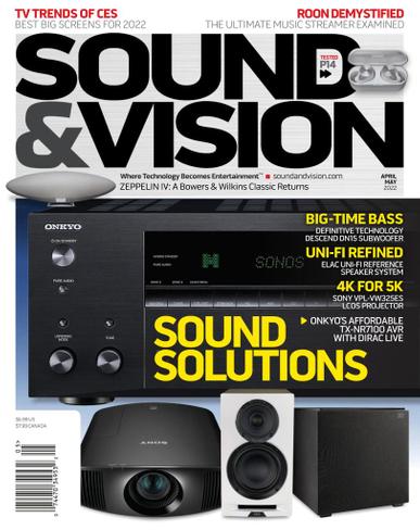 Sound & Vision Magazine April 1st, 2022 Issue Cover