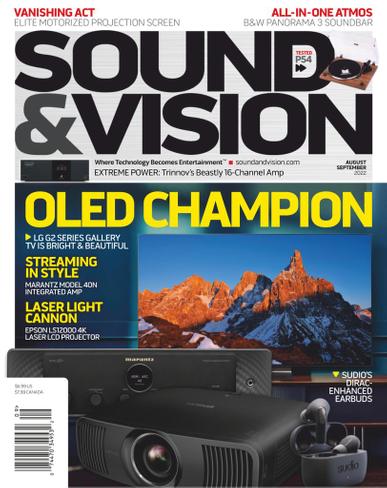 Sound & Vision Magazine August 1st, 2022 Issue Cover