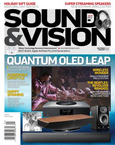 Sound & Vision Magazine December 1st, 2022 Issue Cover