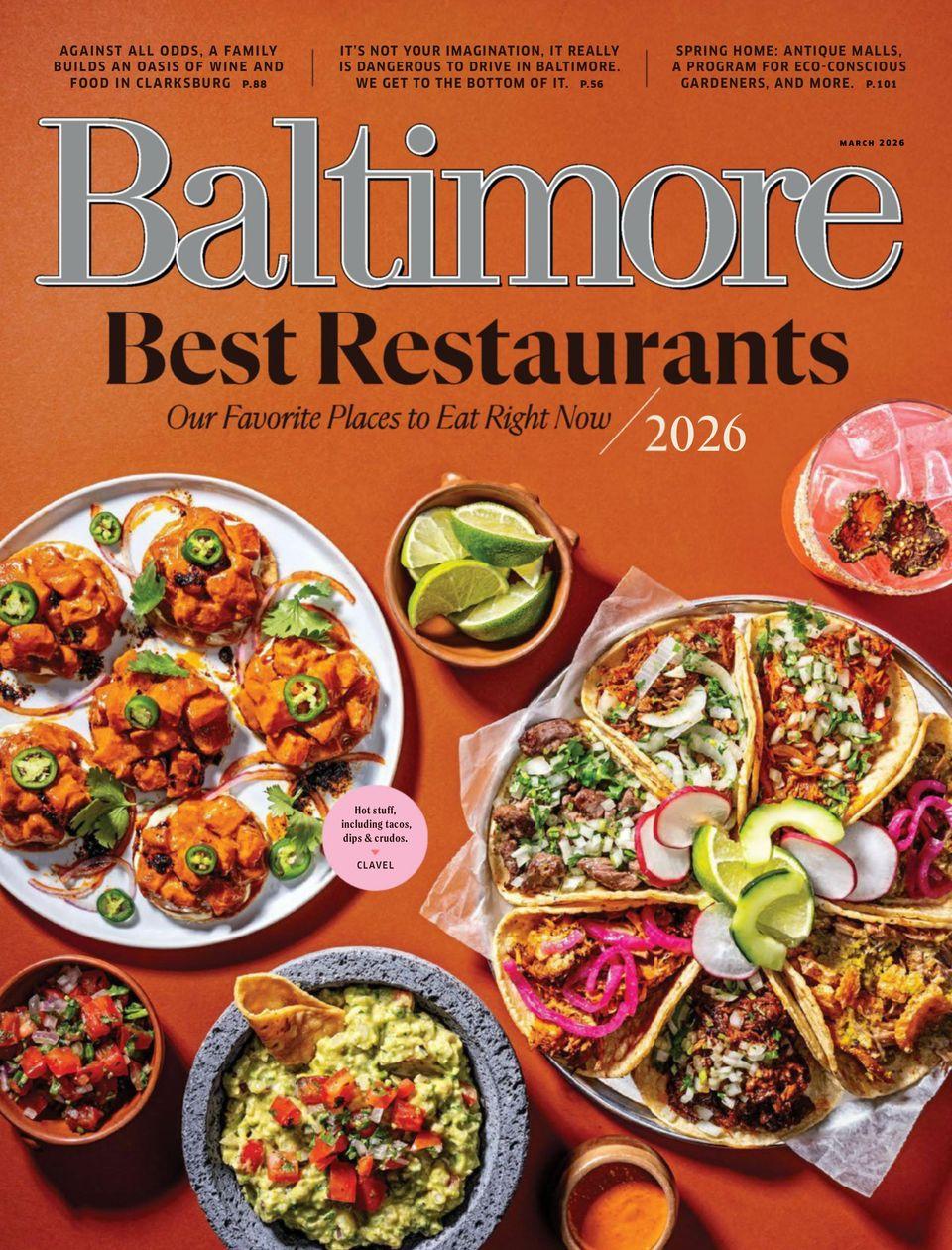 Baltimore Magazine Cover