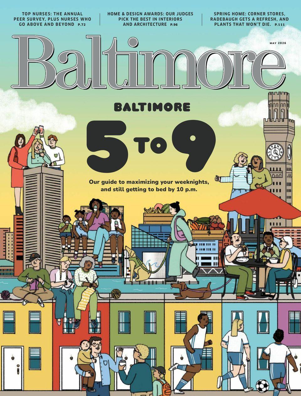 Baltimore Magazine Cover