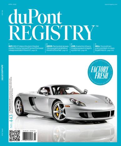 Dupont Registry Magazine April 1st, 2022 Issue Cover