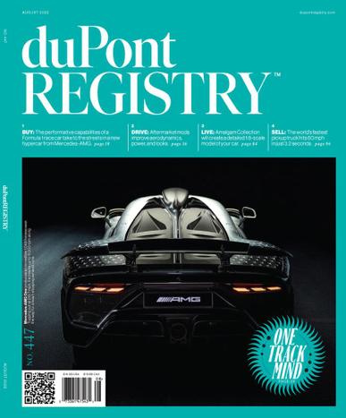 Dupont Registry Magazine August 1st, 2022 Issue Cover