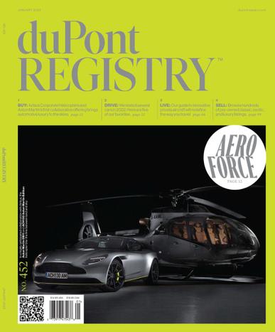 Dupont Registry Magazine January 1st, 2023 Issue Cover
